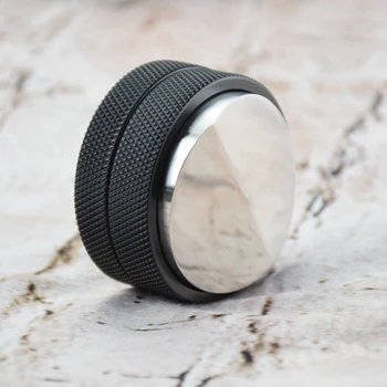 

Stocked Eco-Friendly Metal Macaron Convex Coffee Tamper Profession Mini Adjustable Hammer 58Mm