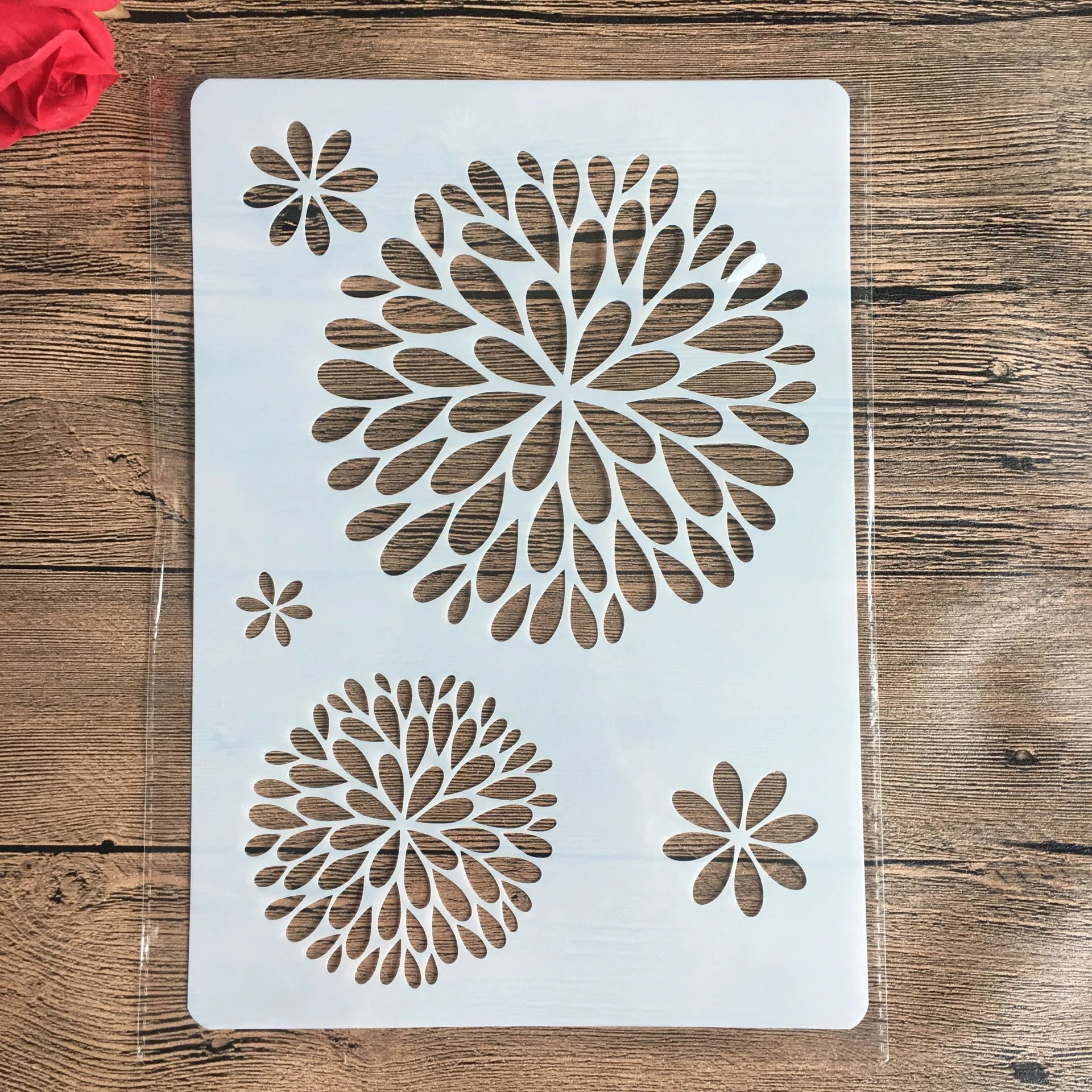 Verscherpen stap cijfer Mandala Bloemen A4 29*21Cm Diy Stencils Muur Schilderen Plakboek Kleuring  Embossing Album Decoratieve Papieren Kaart Template|null| - AliExpress