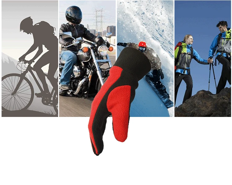 Экологически чистые перчатки лыжные перчатки спортивные перчатки теплые уличные для верховой езды толстые