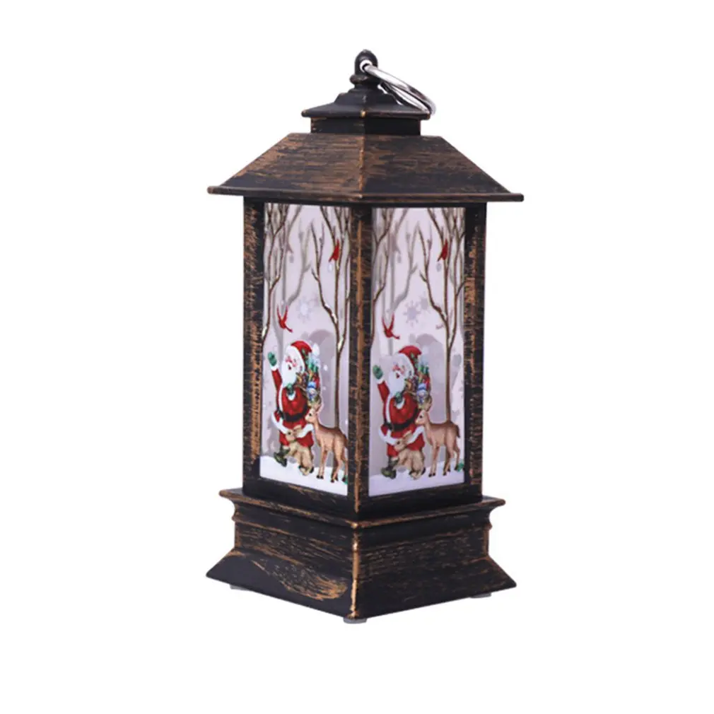 

Christmas Wind Light Led Electronic Candle Table Lamp Night Light Old Man Snowman Decoration Desktop Decoration