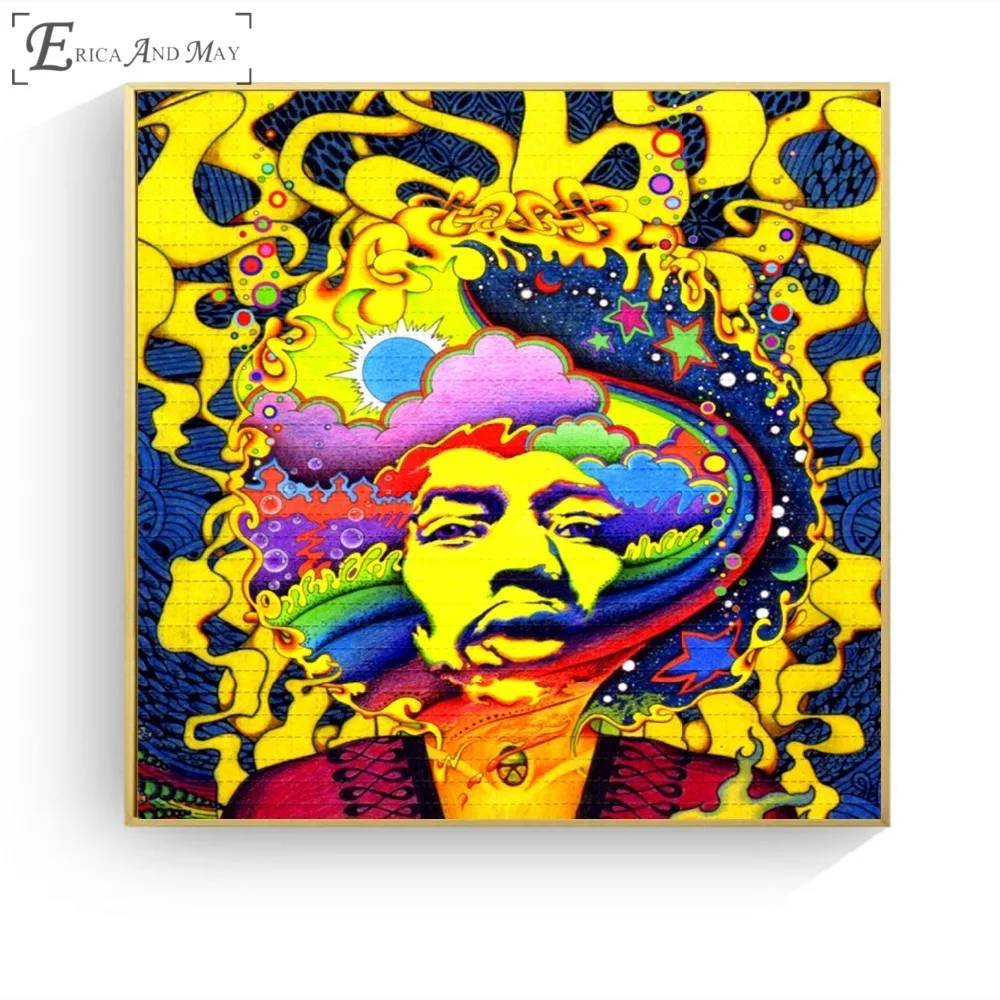 Винтажный постер Acid Lsd с музыкой принты картина маслом на холсте настенное