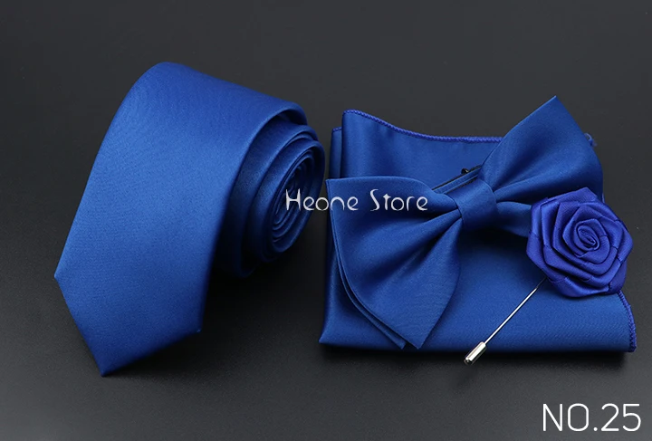 Einfarbig Krawatte Set Für Männer Salbei Grün Rosa Blume Pin Krawatte Einstecktuch Manschettenknöpfe Brosche Set Bräutigam Anzug Hochzeit Hemd Zubehör – Detail 26
