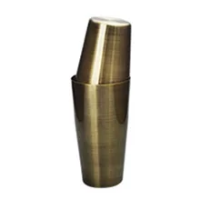 Бармен шейкер Бар Бостон легко чистить нержавеющая сталь профессиональный Прочный светильник вес медное покрытие