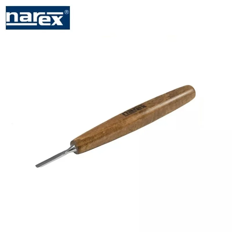 Резец для мелкой резьбы по дереву профи полукруглый 4х40 мм NAREX | Инструменты