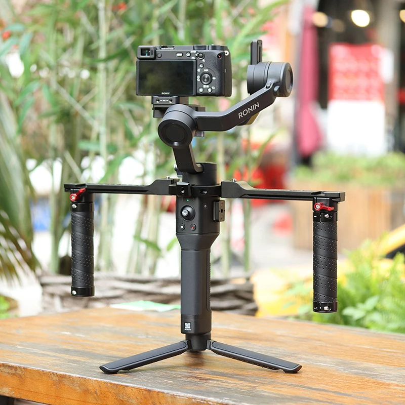 UURig DH13 2 в 1 Верхняя ручка двойная ручка для Dji Ronin S SC Регулируемый Удобный слинг