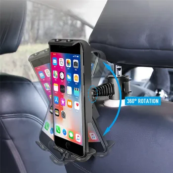 

1Pc Car accessories Car Phone Holder Tablet Universal Computer Stand Chair Back Ipad Bracket Multi-Functional Bracket