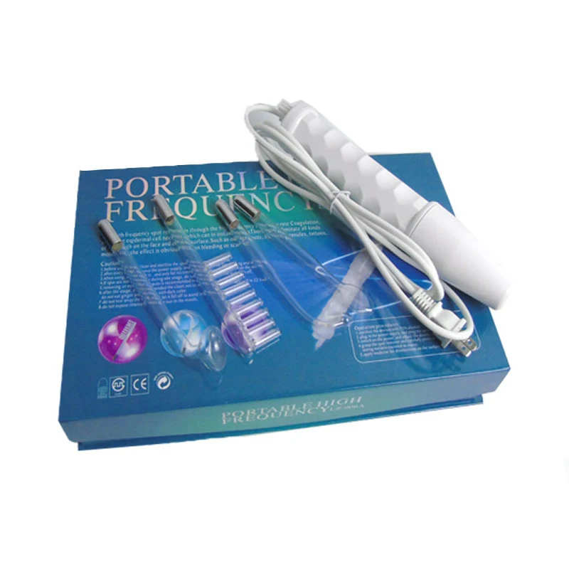 

Quality High Frequency Facial Skin Care Wand Device Acne Treatment Tool HF Hair Care Device Kit For Health EU Plug/US Plug