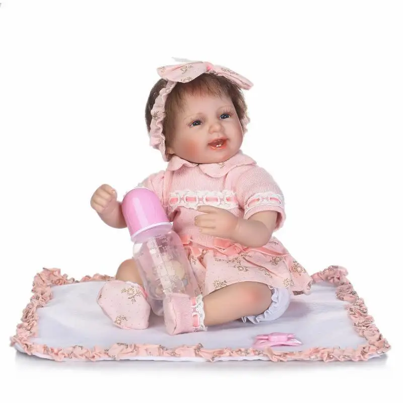 

Sleeping Silicone Doll Baby 40CM 14inch NPK Doll Bebe Reborn Dolls Girl Lifelike Reborn Doll Fashion Boy Newborn Reborn Babies