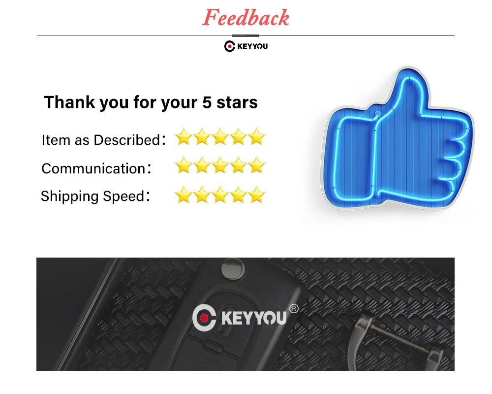 KEYYOU 3 pulsanti modificato chiave a distanza Flip Fob Shell per Ford Focus Mondeo Fiesta C-MAX Fusion Transit KA Uncut Key Case Stying - Hd333fb2e2e9b43d7908c156eef0040ee2