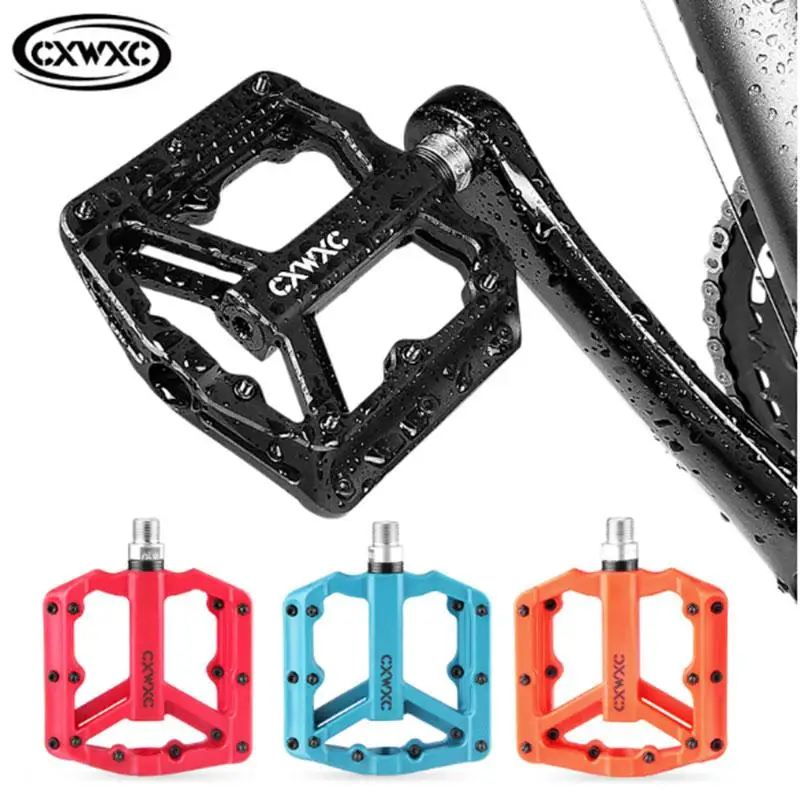 Ultralight Flat Mtb Pedals Cxwxc Nylon Bicycle Pedal Bmx Mountain Bike