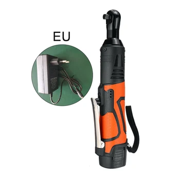 

18V Electric Ratchet Wrench W/ Battery & Charger Kit Home Repair Tool Accessory