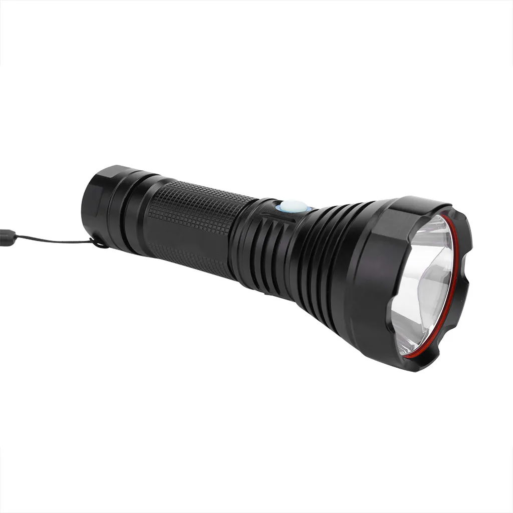 Ультра-яркий фонарик P70 Usb зарядка сильные Люмены масштабируемый Фонарик светодиодный мини черный свет 3 режима Lanterna Led Penlight