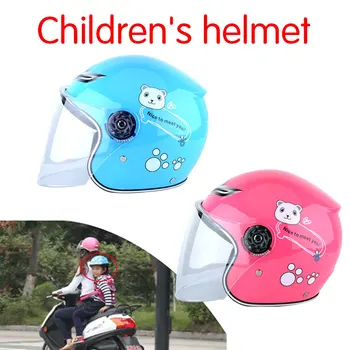 

Creativity Motorcycle Helmet Children Half Face Anti-Vibration Modular Flip Up Kids Motorcycle Helmet Comfortable Multicolor