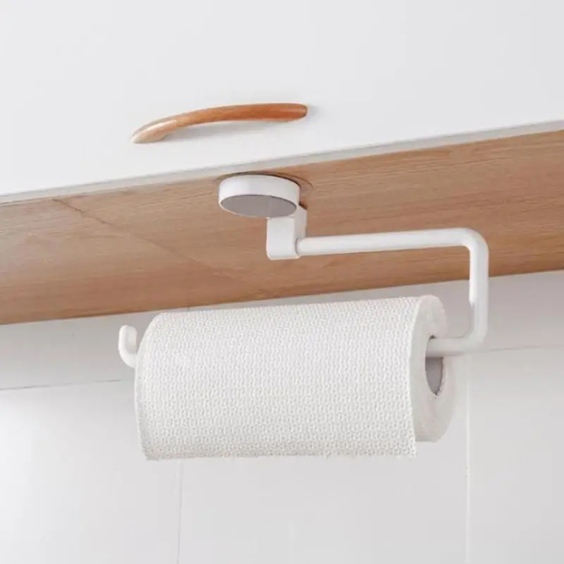 

Kitchen Tissue Holder Graceful and Beautiful Bathroom Toilet Roll Paper Storage Shelf Towel Organizer