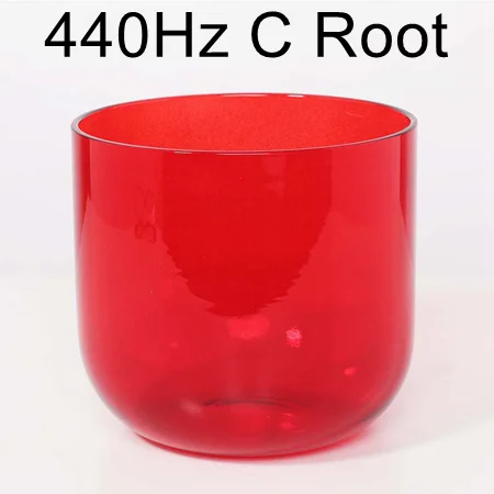 440Hz Note C CVNC Singing Bowl 6" Clear Crystal Singing Bowl Healing - Цвет: 440Hz Note C