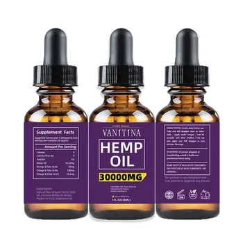 

Organic Hemp Seed Oil for Anxiety & Stress Relief Improve sleep Soothing Fatigue Facial Body Massage Care Essential Oil