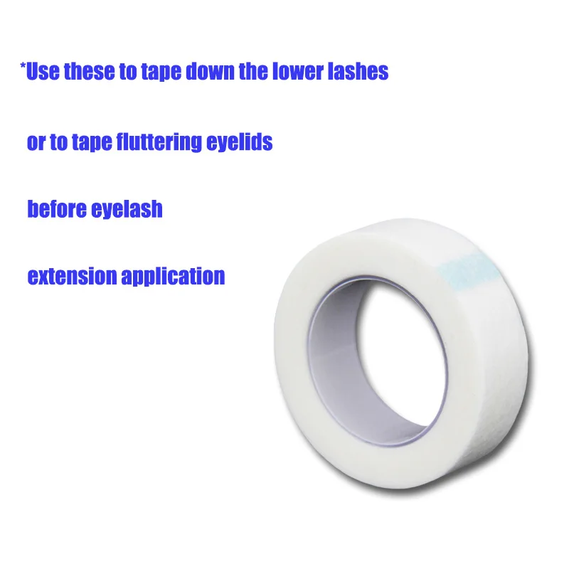 Лента для наращивания ресниц недикальные дышащие нетканые ленты под патч