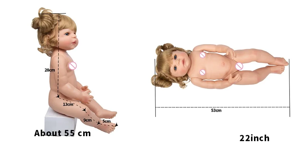 22 inch 55 cm