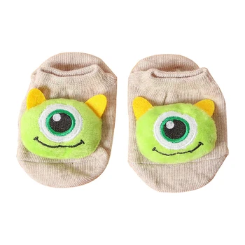 

Spring Summer New Cartoon Cute Baby Floor Socks Non-slip Breathable Sweat-absorbent Baby Boy Girls Socks Fashion Children Socks