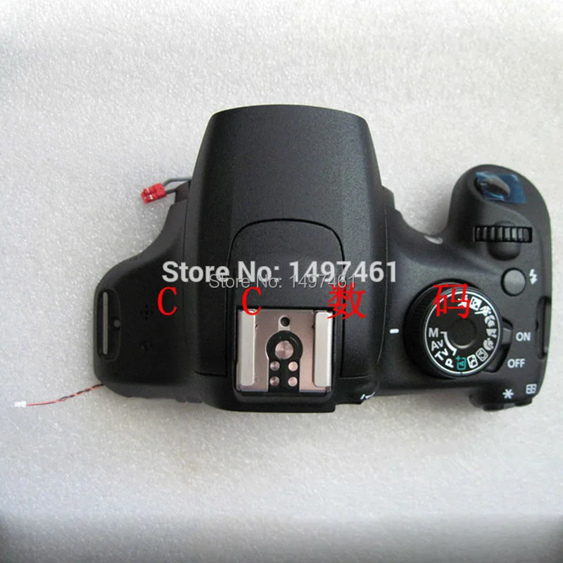 New Top cover assy with mode button Repair parts for Canon EOS 1200D;Rebel T5;Kiss X70;DS126491 SLR