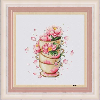 

ZZ1034 New Styles Cross Stich Set Cross Stitch Kit Embroidery Needlework Craft Packages Cotton Floss New Counted Homfun Painting