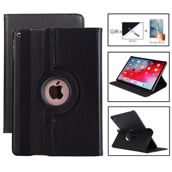 

360 Degree Rotating Leather Smart Shell Cover Case for Apple iPad Mini 1 2 3 4 5 2019 7.9 Mini4 Mini5 A1538 A1550 Coque Funda