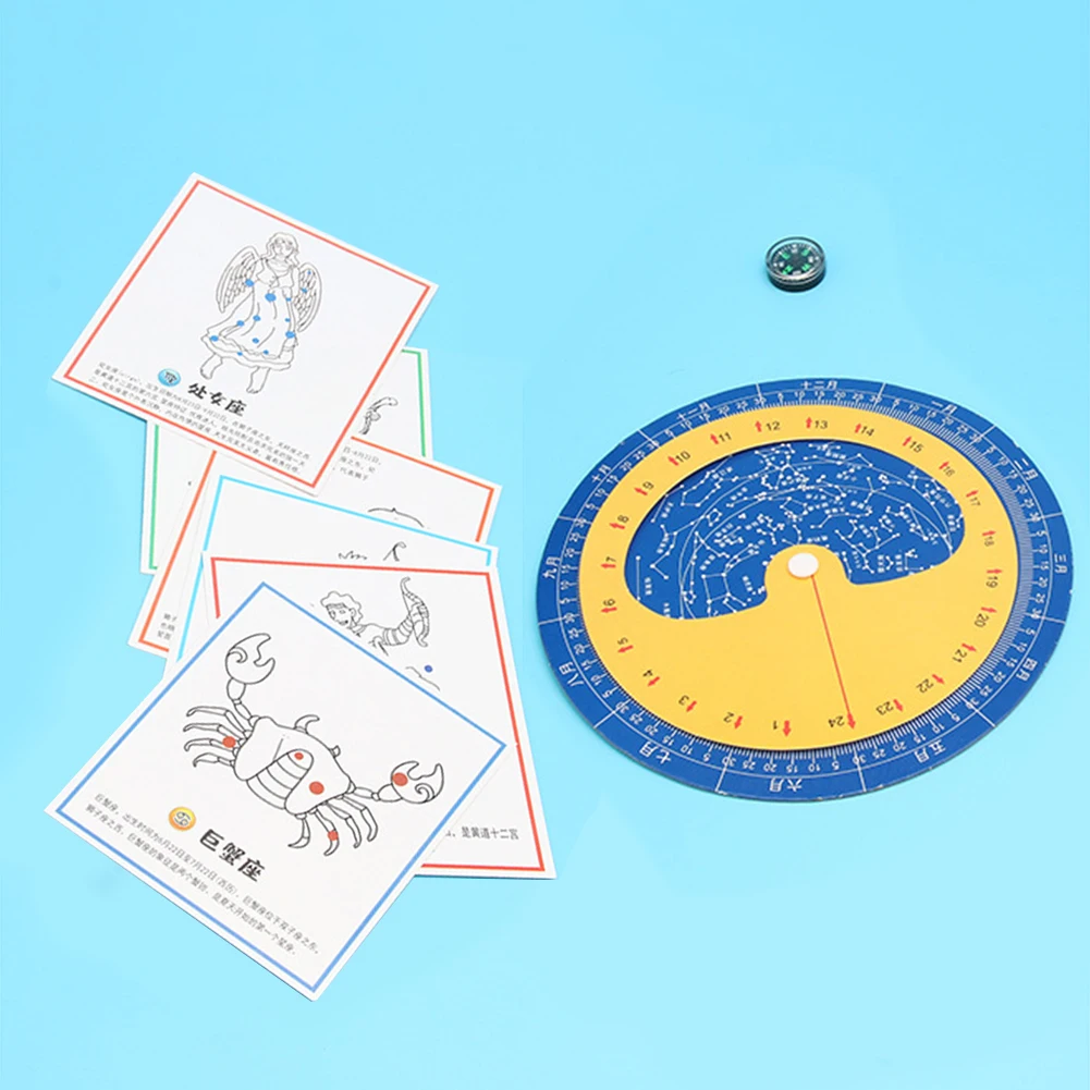 Kids DIY 12 Constellations Cognition Toys Learning Intellectual Craft Kits Craft Kit Handmade Craft Intellectual Kits
