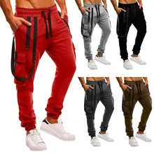 Camisole комбинезоны с карманами Спортивные Повседневные брюки мужское занятие по фитнесу уличные рабочие брюки спортивные высокого качества B1