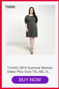TUHAO стиль женские офисные женские джинсовые шифоновые блузки размера плюс 7XL 6XL 5XL Pacthwork Рабочая блузка рубашка RL