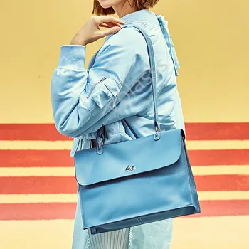 

High Quality Women's Briefcase Genuine Leather Simple Portable Commuting Shoulder Bag Office Messenger Bags For Women Briefcases