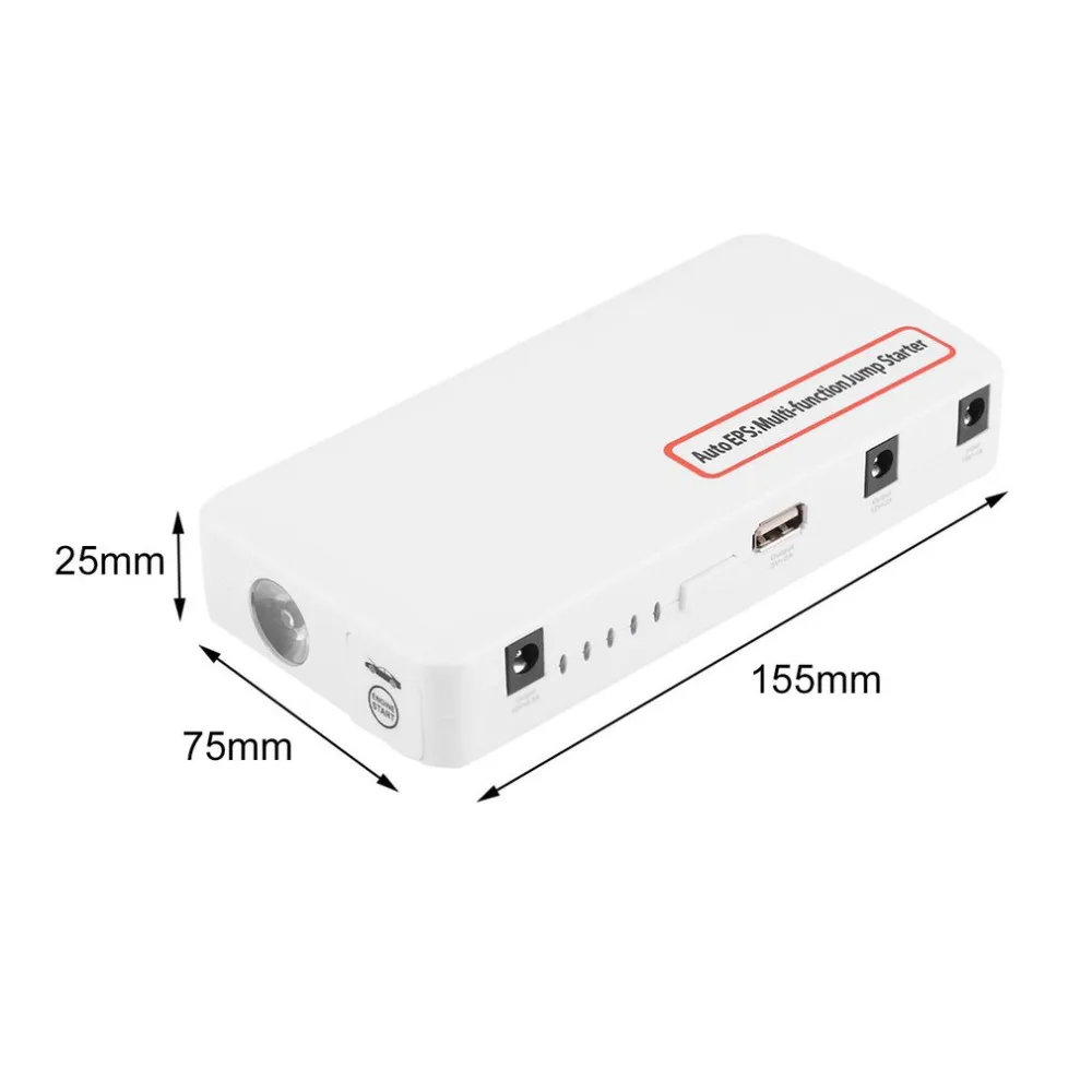 12 В 15000 мАч Мини США Plug автомобильный пусковой стартер многофункциональное зарядное устройство для аккумулятора аварийное пусковое устройство усилитель портативная мощность автомобиля