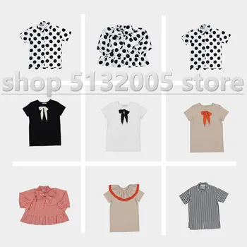 

IN STOCK 2020 Spring and Summer New Children's Clothing CS Series Girls Baby Printed Striped Shirt