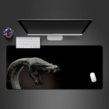 

Big Mouth Snake Mouse Pad Rubber Washable Computer Keyboard Mouse Desk Mats PC Computer Gamer Favorite Large Mouse Playing Pad