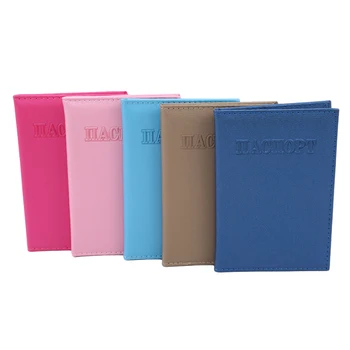 

New Passport Cover Pink Passport Case Credit Card Id Holder Bags For Women Men's Passport Holder Passport Wallets Card Case