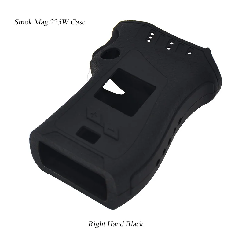 black Силиконовый чехол для правой руки vape Smok 225W Mag box Mod shield, силиконовый чехол, защитный чехол для кожи, деформационный стикер, демпфер - Цвет: black