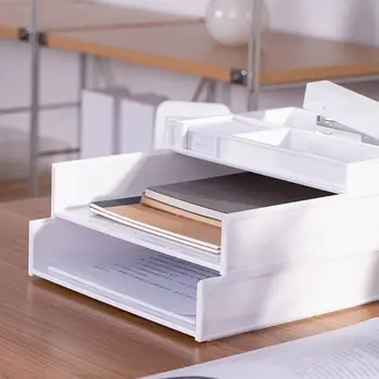 

A4 Document Organizer Magazine Office Desk Storage File Stationery Shelf Rack