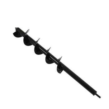 

Replacement Spiral Drill Bit Black Steel Universal Auger Hole Seedling