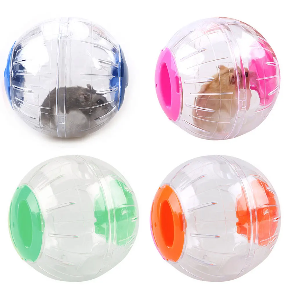 

4 Colors Plastic Breathable Clear Ball Without Bracket Hamster Pet Running Toy For Small Pets Toy Clear Ball Small Pets Product