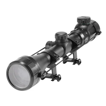 

3-9x40 Optic Scope Red Green Rangefinder Illuminated Optical Sniper Rifle Scope Hunting Scopes Riflescope Shooting Equipment