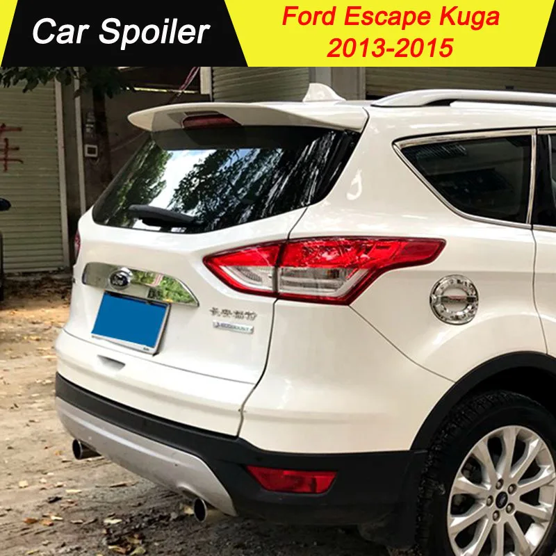 Для Ford Kuga 2013 ABS спойлер автомобильное украшение в виде хвостового крыла задний спойлер багажника для Ford Escape Kuga спойлер