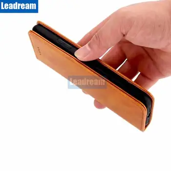 

500PCS for iPhone 11 Pro MAX Cowhide Leather Magnetic wallet Case Cover With Card Slot Flip Shell for iPhone X XR XS MAX