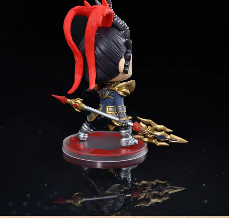 Очень забавная игра Гараж Набор три царства серии кожа Riboud Guan Yu Diao Chan Sun Shangxiang-одиночный