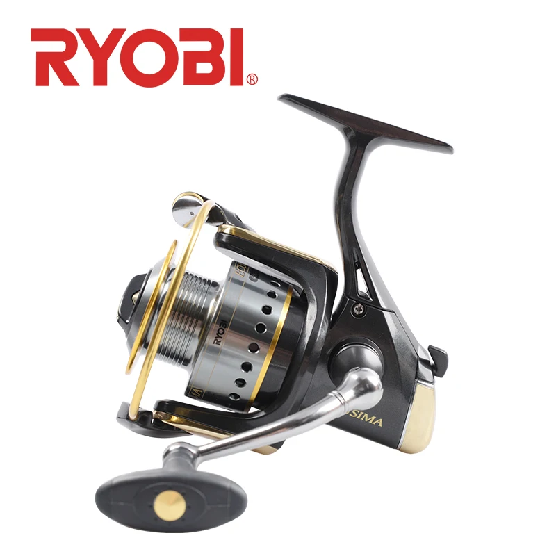 

RYOBI ECUSIMA VI fishing spinning reel 2000/3000/4000/6000/8000 4BB 8kg Max drag reel fishing wheels full metal spool saltwater