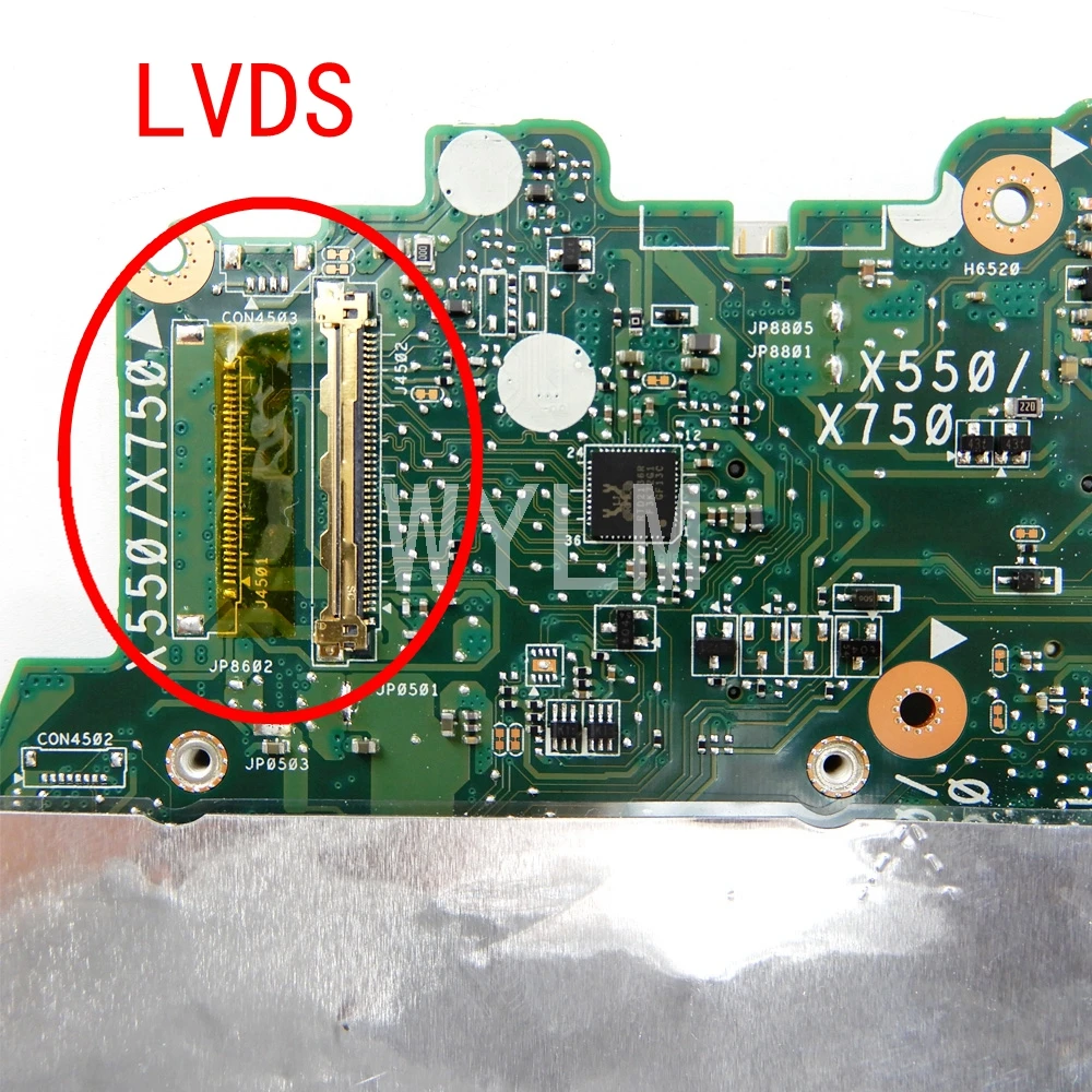 X550DP LVDS HD8670M 2 Гб VRAM материнская плата REV2.0 для ASUS X550DP X750DP X550 X550D K550DP Материнская плата ноутбука полностью протестирована