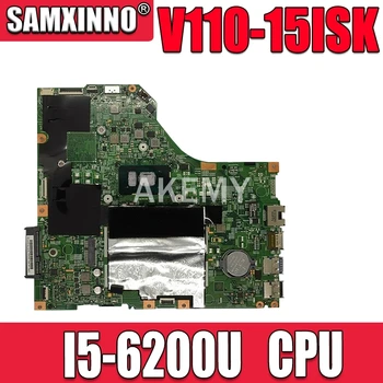 

High quality LV115SK MB 15277-1N 448.08B01.001N For Lenovo V110-15ISK notebook motherboard CPU I5-6200U RAM 4GB