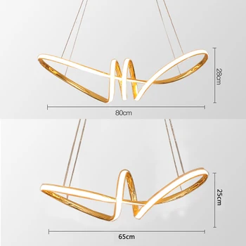 

Modern Led Chandelier For Dining Kitchen Room Bar Suspension luminaire Pendant Chandelier Lighting for Office lighting fixtures