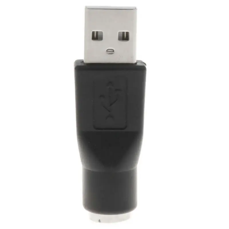 

2019 2pcs/set USB To PS/2 Converter Male-to-female Connector For Mouse Keyboard.