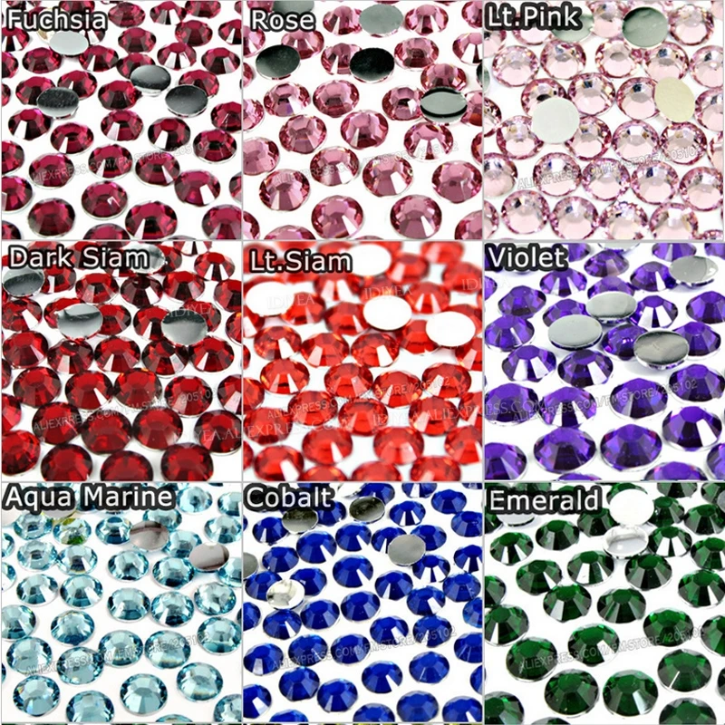 Wholesale Jelly AB Resin Non Hot Fix Rhinestones Cтразы Flatback Plastic Crystals Strass Glitters Stone Bulk Big Package for DIY