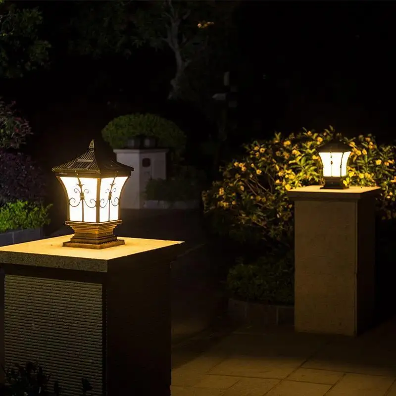 Tuinlamp квадратный садовая фигурка Солнечный открытый прожектор Terraza Y Jardin Decoracion светильник Exterieur ландшафтное освещение