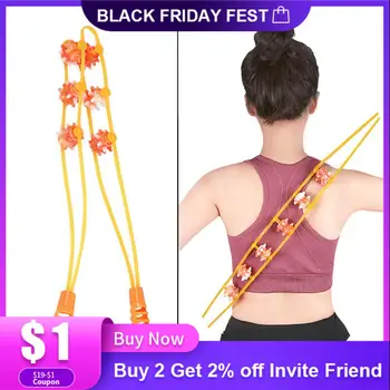 

Hand-held Pull Back Strip Massager Roller Legs Massager Roller Deep Tissue Relaxation Cervical Spine Time-saving Health Massage